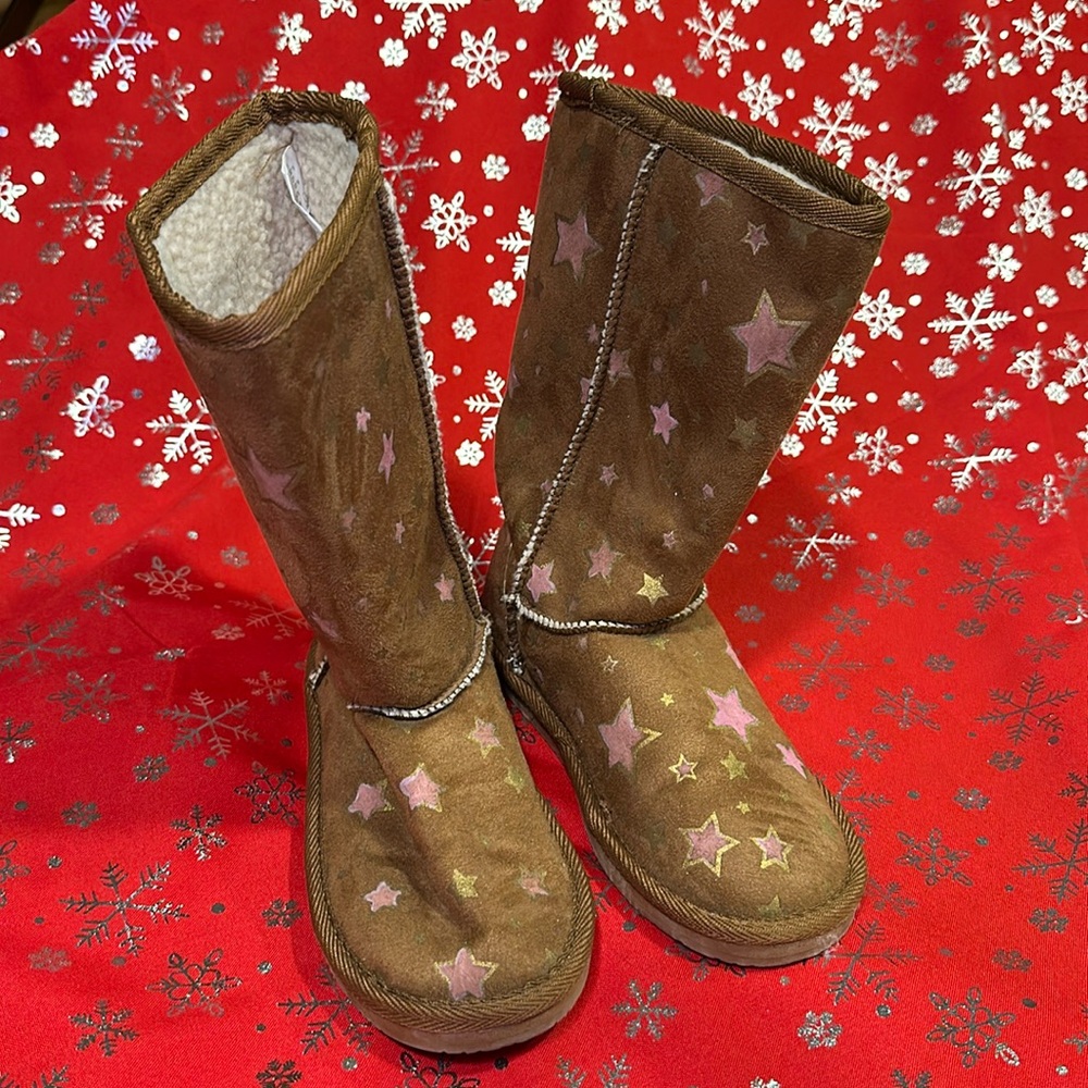Custom Airwalk Faux Suede Boots Big Kids Size 1